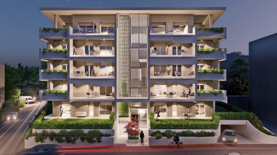 RENDER VIA VILDI - ANGOLO NORD  2 RIT