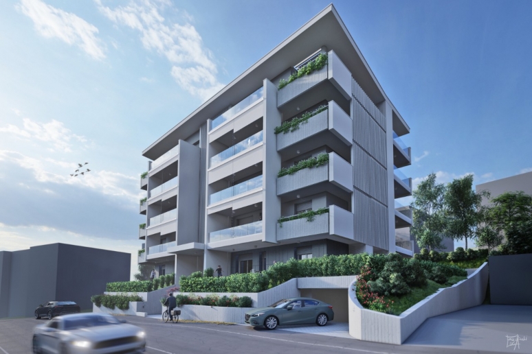RENDER VIA VILDI - ANGOLO NORD 2 rit